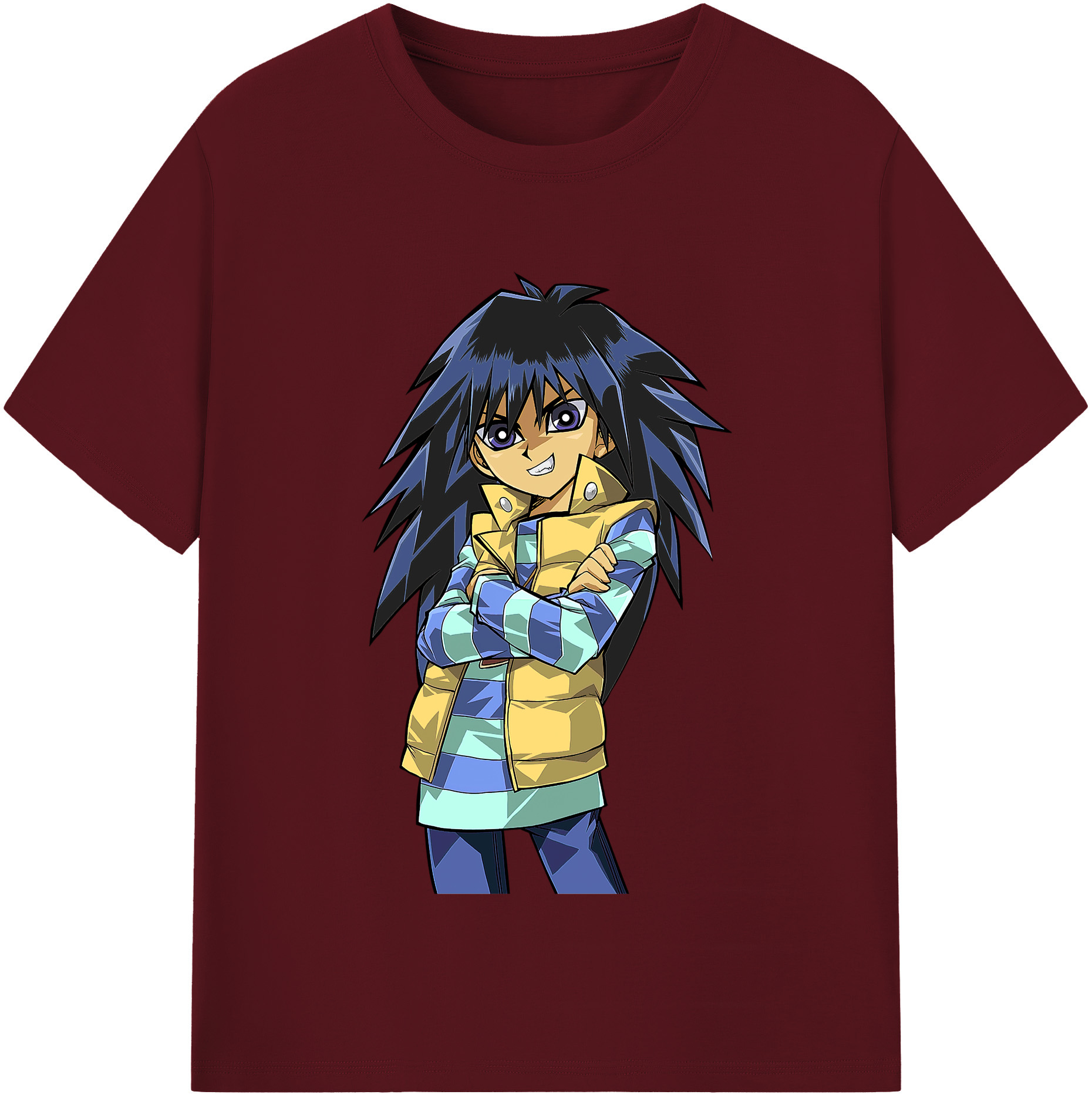 （画像用） 遊☆戯☆王 Yu-Gi-Oh! 綿100％半袖Tシャツ（フロントプリント）